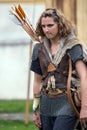 Young woman dacian archer