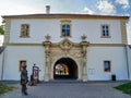 Alba Iulia, Romania - September 20, 2019: The third citadel gate