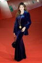 Alba Parietti walks a red carpet Royalty Free Stock Photo