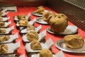 Alba white truffles at the Fiera del Tartufo