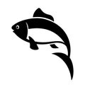 Albacore fish icon vector. fish logo design in vector illustration.