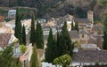 Albaicin Historic District in Granada Royalty Free Stock Photo