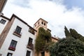 The Albaicin is the muslim quarter of Granada, Spain Royalty Free Stock Photo