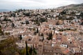 Albaicin neighborhood view Royalty Free Stock Photo