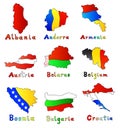 Albania, Andorra, Armenia, Austria, Belarus, Belgi