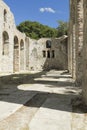 Albania, Butrint, Ruins of a Basilica Royalty Free Stock Photo