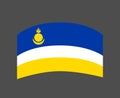 Buryatia National Europe Flag Symbol Icon Vector Royalty Free Stock Photo