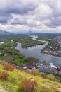 Albania, Shkoder city. Beautiful view of Bojana Buna river