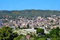 Albania, Vlore/ Vlora, cityscape seen from Kuzum Baba hill. Royalty Free Stock Photo