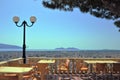 Albania, Vlore/ Vlora, cityscape seen from Kuzum Baba hill. Royalty Free Stock Photo