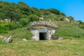 Albanian Cape of Rodon bunkers of cold war