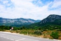 Landscape With Mountains, Albania, Europe Royalty Free Stock Photo