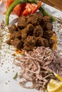 Albanian Liver, a traditional Turkish spiced lamb`s liver