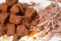 Albanian Liver, a traditional Turkish spiced lamb`s liver