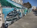 Albanian Street Art, city of DÃ¼rres (Durazzo, Albania, Europe)