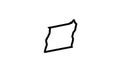 Albany county outline map New York county state