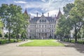 ALBANY, NEW YORK - SEPTEMBER 27, 2018: The New York State Capitol Building in Albany, home of the New York State Assembly Royalty Free Stock Photo