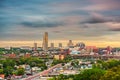 Albany, New York, USA skyline Royalty Free Stock Photo