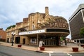 three quarter view of the Palace Theatre, an entertainment venue in downtown Albany. The Palace