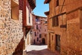 Albarracin medieval town at Teruel Spain Royalty Free Stock Photo