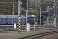 Albatros 498.1 steam locomotive at Zvolen