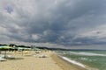 Albena - health resort in Bulgaria Royalty Free Stock Photo