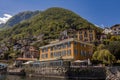 Albergo Belvedere hotel at Argegno on Como Lake