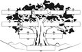 Albero Genealogico 2bn Royalty Free Stock Photo