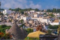 Alberobello, Italy Old Town View with Trulli