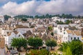 Alberobello, Italy Old Town View with Trulli