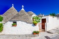 Alberobello, Puglia, Italy - Trullo house Royalty Free Stock Photo