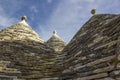 Alberobello, roofs of the trulli Royalty Free Stock Photo