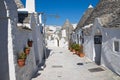 Alberobello's Trulli. Puglia. Italy. Royalty Free Stock Photo