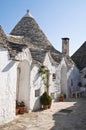 Alberobello's Trulli. Puglia. Italy. Royalty Free Stock Photo