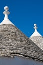 Alberobello's Trulli. Puglia. Italy. Royalty Free Stock Photo