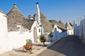 Alberobello's Trulli. Puglia. Italy. Royalty Free Stock Photo