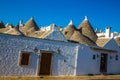 Alberobello With Trulli Houses - Apulia, Italy Royalty Free Stock Photo