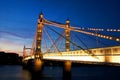 Albert Bridge Royalty Free Stock Photo