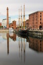 Albert Docks & Merseyside Maritime Museum Royalty Free Stock Photo