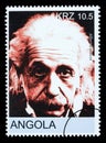 Albert Einstein Postage Stamp Royalty Free Stock Photo
