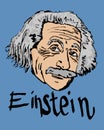 Albert Einstein Royalty Free Stock Photo