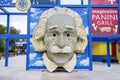 Albert Einstein Statue Made In Legos, At Legoland In Orlando Royalty Free Stock Photo