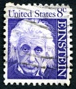 Albert Einstein US Postage Stamp