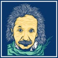 Albert Einstein Vector Illustration