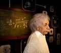 Albert Einstein Wax Figure Royalty Free Stock Photo