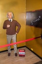 Albert Einstein wax figure at the Wax Museum Royalty Free Stock Photo