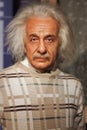 Albert Einstein waxwork exhibit