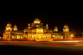 Albert Hall Museum with LIght Trails Royalty Free Stock Photo
