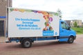 Albert Heijn delivery truck Royalty Free Stock Photo