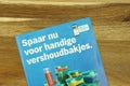 Albert Heijn savings book for food containers